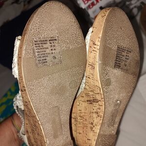 Woman's wedge sandals